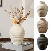 XGFHYJEH Ceramic Vase, Modern Nordic Boho Style Vases Home Decor, Decorations Vases for Living Room Shelf, Bookshelf Mantle Entryway Table or Console Decor