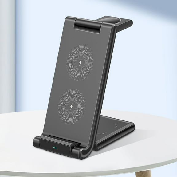XGFHYJEH Charging Station, Wireless Charging Station, Charging Station for Multiple Devices, Wireless Charging, 15W 3 in 1 Charging Station, Wireless Charge, for Android, Iphone, Apple, Samsung, Ipad