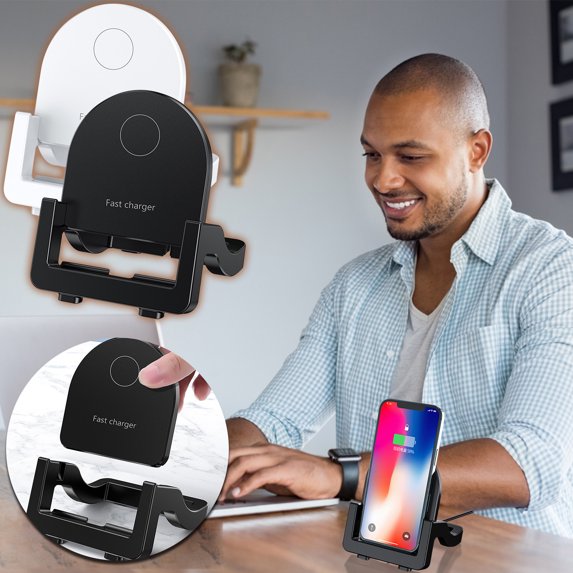 XGFHYJEH Charging Station, Wireless Charging Station, Charging Station for Multiple Devices, Wireless Charging, 15W Charge Station, Wireless Charge, for Android, Iphone, Apple, Samsung, Ipad