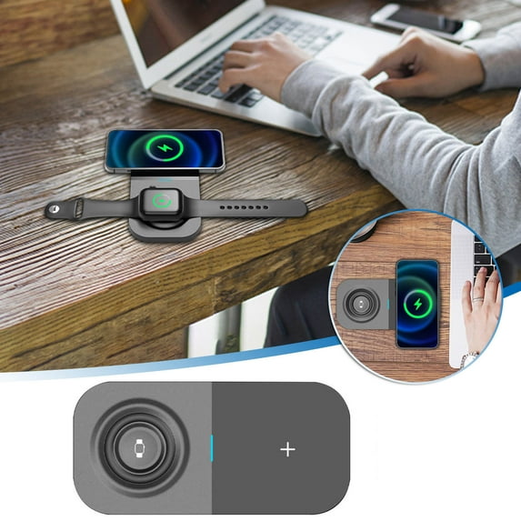 XGFHYJEH Charging Station, Wireless Charging Station, Charging Station for Multiple Devices, Wireless Charging, Charge Station, Wireless Charge, for Android, Iphone, Apple, Samsung, Ipad