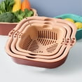thumbnail image 1 of XGFHYJEH Colander, Colander Plastic, 6pcs Colander Plastic Set, Small Colander, Berry Colander, Kitchen Colander, Fruit Colander, Small Colander for Fruit and Veggies, 1 of 7