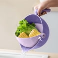 thumbnail image 1 of XGFHYJEH Colander, Colander Plastic, Small Colander, Berry Colander, Kitchen Colander, Fruit Colander, Small Colander for Fruit and Veggies, Colander Plastic with Handle, 1 of 7