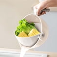 thumbnail image 1 of XGFHYJEH Colander, Colander Plastic, Small Colander, Berry Colander, Kitchen Colander, Fruit Colander, Small Colander for Fruit and Veggies, Colander Plastic with Handle, 1 of 5