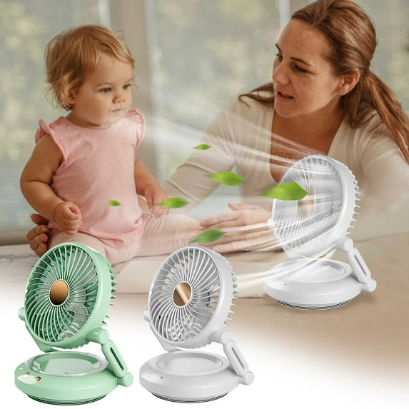 XGFHYJEH Desk Fan, Box Fan, Small Fan, Box Fan Clearance, Small Desk Fan, Small Fans for Desk, Portable Personal Quiet Electric Fan for Home, Plastic