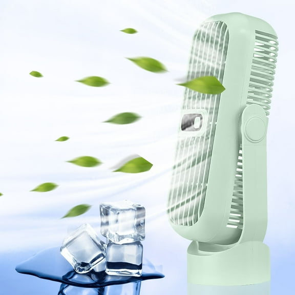 XGFHYJEH Desk Fan, Box Fan, Small Fan, Box Fan Clearance, Small Desk Fan, Small Fans for Desk, Portable Personal Quiet Electric Fan for Home, Plastic