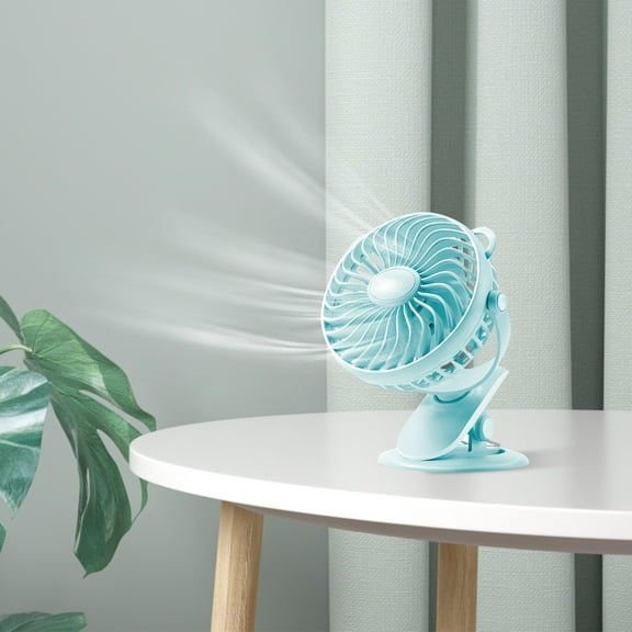 XGFHYJEH Desk Fan, Box Fan, Small Fan, Box Fan Clearance, Small Desk Fan, Small Fans for Desk, Portable Personal Quiet Electric Fan for Home, Plastic