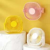 XGFHYJEH Desk Fan, Box Fan, Small Fan, Box Fans for Home, Desk Fans under $15.00, Small Box Fan, Portable Personal Quiet Electric Fan for Home, Plastic