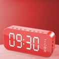 thumbnail image 1 of XGFHYJEH Digital Clocks, Alarm Clock, Alarm Clock for Heavy Sleepers Adults, Loud Alarm Clocks, Small Bedside Tabletop Clock with Large LED Display & Wireless Bluetooth Speaker, 1 of 5