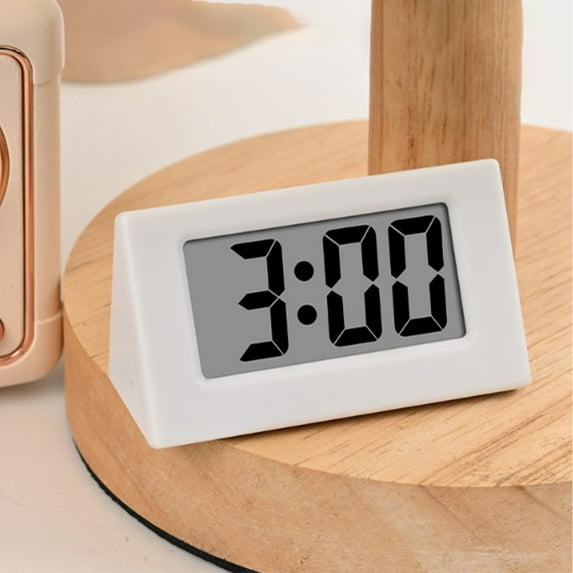 XGFHYJEH Digital Clocks, Alarm Clock, Alarm Clock for Heavy Sleepers Adults, Loud Alarm Clocks, Small Smart Bedside Tabletop Clock with Large LED Display