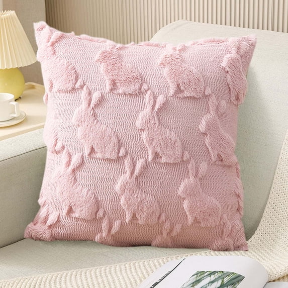 XGFHYJEH Easter Decoration, Easter Decorations for the Home, Easter Decor, Easter Pillow Cover Hair Sofa Pillow Bedhead Pillow Office Backrest Pillow Waist Pillowcase