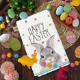 thumbnail image 1 of XGFHYJEH Easter Decoration, Easter Decorations for the Home, Easter Decor, Easter Polyester Cotton Platter Towel Kitchen Rag Easter Towel, 1 of 6