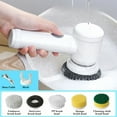 thumbnail image 1 of XGFHYJEH Electric Spin Scrubber, Cordless Cleaning Brush, Power Spin Scrubber, Scrub Brush, Scrubber Cleaner, Electronic Scrubber, Barhroom Scrubber with 5 Brush Heads, 1 of 7