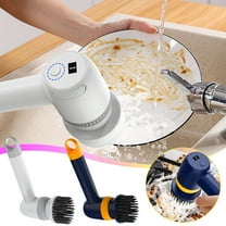 XGFHYJEH Electric Spin Scrubber, Cordless Cleaning Brush, Power Spin Scrubber, Scrub Brush, Scrubber Cleaner, Electronic Scrubber, Barhroom Scrubber