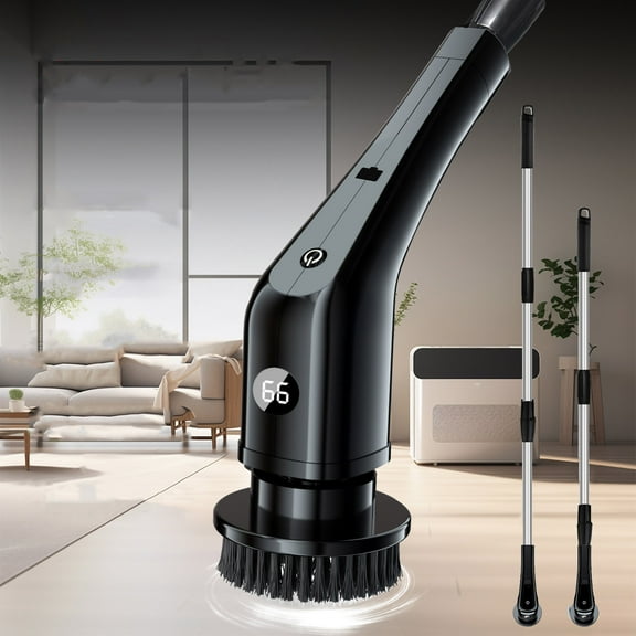XGFHYJEH Electric Spin Scrubber, Cordless Cleaning Brush, Spin Scrubber Brush, Power Spin Scrubber, Bathroom Scrubber Electric, Spin Scrubber for Cleaning Bathroom