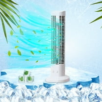 XGFHYJEH Tower Fan, Bladeless Tower Fan, Small Floor Fan, Personal Evaporative Vertical Conditioner, Quiet Standing Oscillating Cooling Fans for Home Bedroom Office Indoor