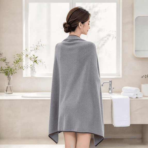 XGFHYJEH Bath Towels, Soft Highly Absorbent Bath Towels Microfiber Velvet Towels Lightweight Quick Drying Towels for Bathroom Beach, Spa, Shower, Hotel, 70*140cm