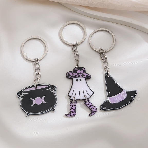 XGFHYJEH Halloween Decor, Halloween Decorations, Halloween Decorations Indoor, Halloween Decor Indoor, Small Fresh Sweet Cool Strawberry Bow Keychain