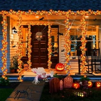 XGFHYJEH Halloween Decor, Halloween Decorations, Halloween Decorations Indoor, Halloween Indoor Decor, Halloween Pumpkins Garland Lights