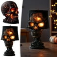 thumbnail image 1 of XGFHYJEH Halloween Decor, Halloween Decorations, Halloween Decorations Indoor, Halloween Indoor Decor, Halloween Skull Head Lamp Spooky LED Light, 1 of 6