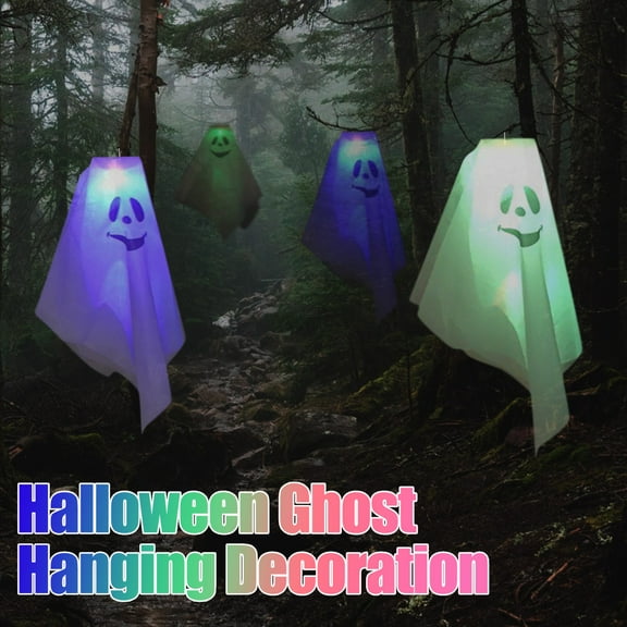 XGFHYJEH Halloween Decorations Decor, Halloween Hanging Decoration Outdoor Decor With LED Light