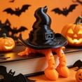 thumbnail image 1 of XGFHYJEH Halloween Incense Holder, Cute Spooky Ghost Pumpkin Wizard Resin Incense Burner, Eco-Friendly Lightweight Tabletop Ornament for Home Shelf Halloween Party Holiday Gift Decor, 1 of 6