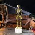 thumbnail image 1 of XGFHYJEH Halloween Skeleton Lights Decorations, Halloween LED Mini Night Lamp Tabletop Decoration Ornament for Indoor Outdoor, Halloween Scary Decor for Home Party, 1 of 5