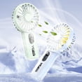 thumbnail image 1 of XGFHYJEH Hand Held Fan, Mini Fan Handheld, Hand Held Fan Rechargeable, Portable Folding Hand Held Cooling Fan, 1 of 7
