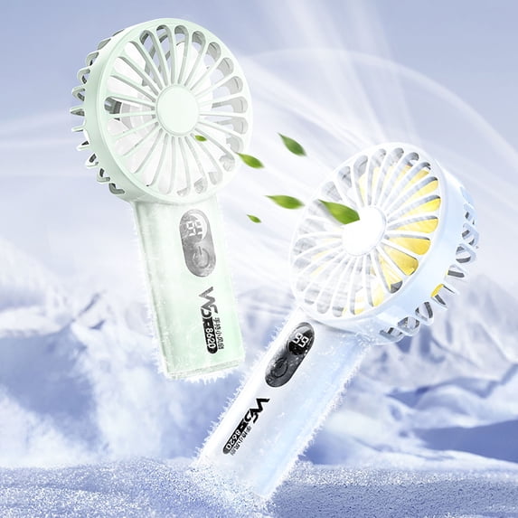 XGFHYJEH Hand Held Fan, Mini Fan Handheld, Hand Held Fan Rechargeable, Portable Folding Hand Held Cooling Fan