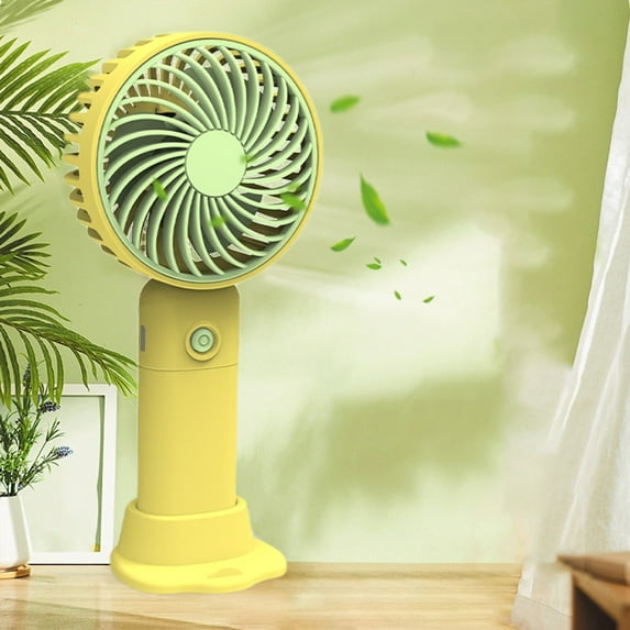 XGFHYJEH Hand Held Fan, Mini Fan Handheld, Hand Held Fan Rechargeable, Portable Folding Hand Held Cooling Fan