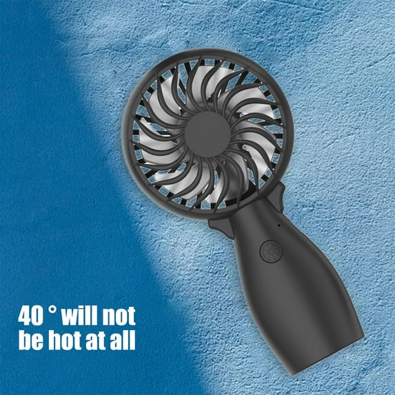XGFHYJEH Hand Held Fan, Mini Fan Handheld, Hand Held Fan Rechargeable, Portable Folding Hand Held Cooling Fan