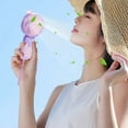 thumbnail image 1 of XGFHYJEH Hand Held Fan, Mini Fan Handheld, Hand Held Fan Rechargeable, Portable Folding Hand Held Cooling Fan, 1 of 7