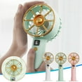 thumbnail image 1 of XGFHYJEH Hand Held Fan, Mini Fan Handheld, Hand Held Fan Rechargeable, Portable Folding Hand Held Cooling Fan, 1 of 7