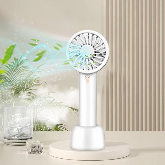 XGFHYJEH Hand Held Fan, Mini Fan Handheld, Hand Held Fan Rechargeable, Portable Folding Hand Held Cooling Fan