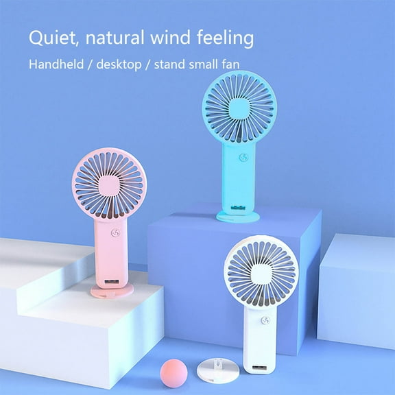 XGFHYJEH Hand Held Fan, Mini Fan Handheld, Hand Held Fan Rechargeable, Portable Folding Hand Held Cooling Fan