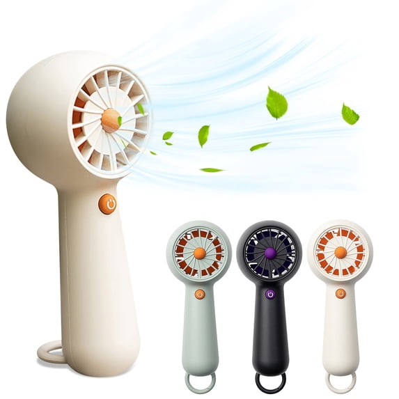 XGFHYJEH Hand Held Fan, Mini Fan Handheld, Hand Held Fan Rechargeable, Portable Folding Hand Held Cooling Fan