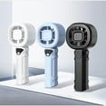 thumbnail image 1 of XGFHYJEH Hand Held Fan, Mini Fan Handheld, Hand Held Fan Rechargeable, Portable Folding Hand Held Cooling Fan, 1 of 6