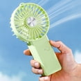 thumbnail image 1 of XGFHYJEH Hand Held Fan, Mini Fan Handheld, Hand Held Fan Rechargeable, Portable Folding Hand Held Cooling Fan, 1 of 7