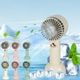 thumbnail image 1 of XGFHYJEH Hand Held Fan, Mini Fan Handheld, Hand Held Fan Rechargeable, Portable Folding Hand Held Cooling Fan, 1 of 4