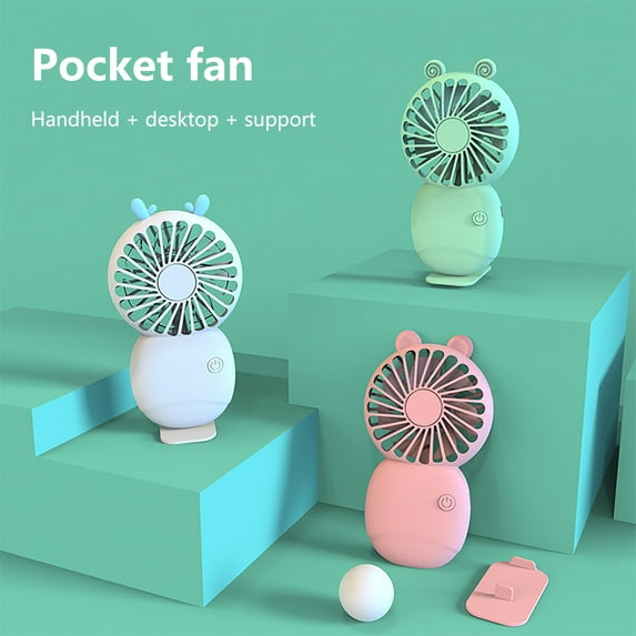 XGFHYJEH Hand Held Fan, Mini Fan Handheld, Hand Held Fan Rechargeable, Portable Folding Hand Held Cooling Fan