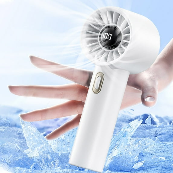 XGFHYJEH Hand Held Fan, Mini Fan Handheld, Hand Held Fan Rechargeable, Portable Folding Hand Held Cooling Fan