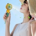 thumbnail image 1 of XGFHYJEH Hand Held Fan, Mini Fan Handheld, Hand Held Fan Rechargeable, Portable Folding Hand Held Cooling Fan, 1 of 7