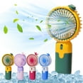 thumbnail image 1 of XGFHYJEH Hand Held Fan, Mini Fan Handheld, Hand Held Fan Rechargeable, Portable Folding Hand Held Cooling Fan, 1 of 7