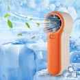 thumbnail image 1 of XGFHYJEH Hand Held Fan, Mini Fan Handheld, Hand Held Fan Rechargeable, Portable Folding Hand Held Cooling Fan, 1 of 7