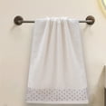 thumbnail image 1 of XGFHYJEH Hand Towel, Towel Clearance, Hand Towels Under $5, Hand Towels for Bathroom, Spring Hand Towel, Towel For Bath, Hand, Face, Gym, Spa, cotton, 35x75cm, White, 1 of 6