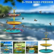 XGFHYJEH Hanging Bird Bath, Bird Baths Outdoor on Clearance, Bird Bath Bowl, Metal Bird Bath For Outdoor Garden