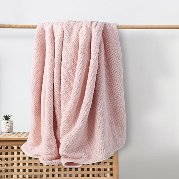 XGFHYJEH Large Polyester Bath Towels 85*145cm Lightweight Absorbent Bath Sheets, Quick Dry Shower Towel for Bathroom Gym Beach Hotel Travel Daily Use
