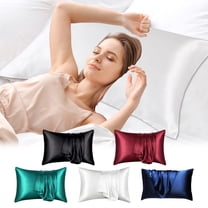 XGFHYJEH Pillow Cases, Pillow Cases Silk, Pillow Cases Set of 2, Pillow Cases Standard, Pillowcases Under $10, Pillow Covers, Pillow Covers for Spring Summer Autum Winter, 51*66CM, polyester