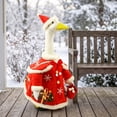 thumbnail image 1 of XGFHYJEH Porch Goose Outfits christmas, Porch Goose Clothes Clearance, Goose Clothes for Porch Goose, Goose Costume 23'' for Outdoor Outside Front Porch Garden Yard Lawn, 1 of 7
