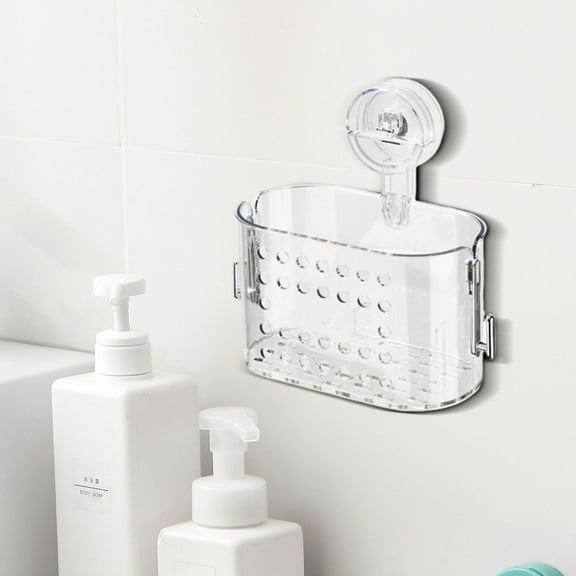 XGFHYJEH Shower Caddy, Shower Organizer, Bathtub & Shower Organizers, Adhesive Wall-Mounted Shower Shelves with Suction Cup, Shower Storage Shelf for Bathroom