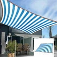 thumbnail image 1 of XGFHYJEH Sunshade for Patio, Outdoor Sunshade, Outdoor Sun Shade, Shade Sail, Sun Shade Sail, Portable Rectangle Waterproof Sun Shade Canopy for Garden Pool Backyard Porch Greenhouse, 2*2M, 1 of 7